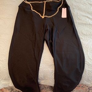 WeWoreWhat active chain high rise legging